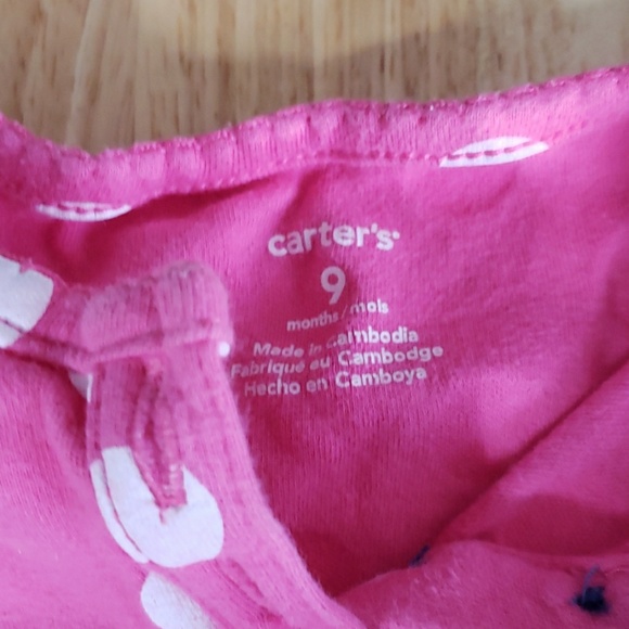 Carters 9 months lot of 3 onesies and pants - Picture 5 of 7